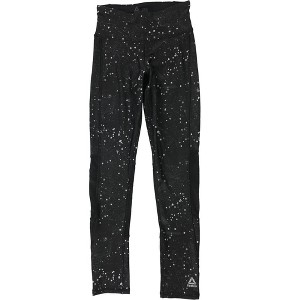 Reebok Womens Speckled Compression Athletic Pants - 1 of 2