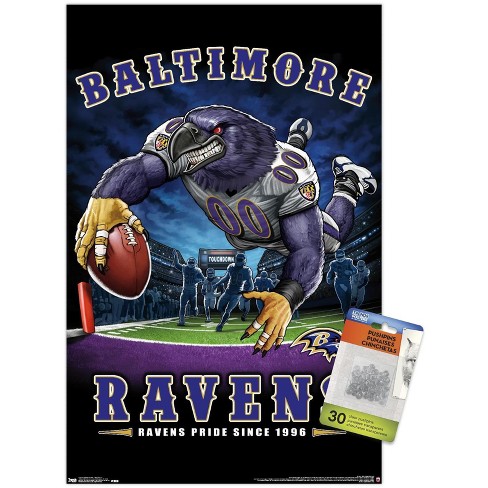 Baltimore Ravens Established 1996 Pin