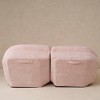 NicBex Modern Adjustable Double Lazy Sofa Chair, Comfy Foldable Sofa Bed for Bedroom, Living Room, Pink - 2 of 4