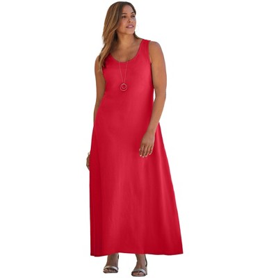 Jessica London Women's Plus Size A-Line Jersey Dress