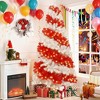 6FT Artificial Christmas Tree with 300 LED Lights, 900 Bendable Branches, Candy Cane Style Creative Holiday Xmas Decoration - 2 of 4
