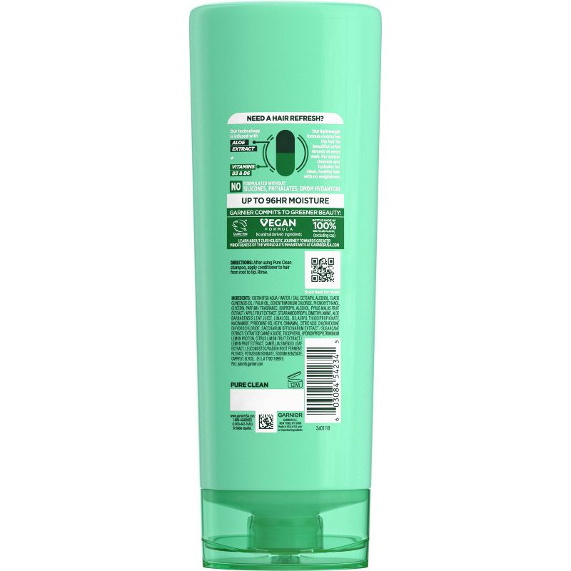 Garnier Fructis with Active Fruit Protein Pure Clean Fortifying Conditioner with Aloe Extract, 6 of 7