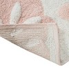 ChicFurnit Bath Rug and Mat Plush Cotton Tufted Rug for Stylish Bathroom Decor, Pink, 25"*25"*0.5" - 3 of 4