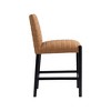 Meridian Furniture,Aimee Cognac Vegan Leather Counter Stool - 4 of 4