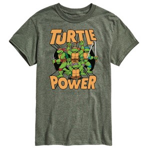 Men's - Teenage Mutant Ninja Turtles - Turtle Power Short Sleeve Graphic T-Shirt - 1 of 4
