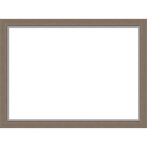 Amanti Art Eva Black Silver Narrow Framed Dry Erase Magnetic Board - 1 of 4