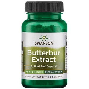 Swanson Herbal Supplements Butterbur Extract - Standardized 75 mg 60 Caps. - 1 of 2