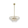 Elegant Lighting Ella 6 - Light Pendant in  Brass - 2 of 4