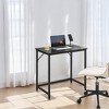 Industrial Style Computer Desk, Gaming Desk, Home Office Desk, Metal Frame, A Sturdy Metal Frame Gaming & Home Office Desk - 3 of 4