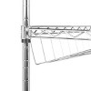 Lidia Adjustable Shoe Rack - Chrome - Safavieh - 4 of 4