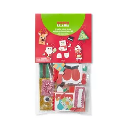 Create-Your-Own Holiday Craft Stick Characters Kit - Mondo Llama™