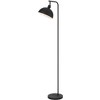 Cal Lighting 60 Watt Koepel Black Metal Hanging Floor Lamp with Dome Shade - 2 of 4