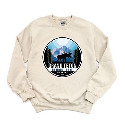 Simply Sage Market Women's Graphic Sweatshirt Grand Teton National Park ...