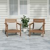 WestinTrends Avalon Outdoor Patio HDPE Deep Seating Armchair (Set of 2) - 2 of 4