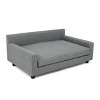 Club Nine Pets Metro Orthopedic Dog Sofa Bed - Gray - M - 2 of 4