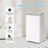 14,000 BTU Portable AC - Cools 750 sq. ft, Built-in Dehumidifier & Fan w/Remote, Window Kit, 24H Timer - 2 of 4