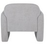 NicBex Accent Chair Teddy Fleece Single Sofa Chair with Arms and Pillow Lounge Chair Reading Chair Comfy Chair for Living Room, Gray - 2 of 4