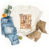 Simply Sage Market Coquette Thankful Stripes Short Sleeve Tee - 3 of 4