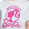 Girls' - Barbie - Birthday Short Sleeve Graphic T-Shirt - 2 of 4