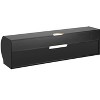 Emerald Modern Wall Mounted Entertainment Center with Cable Management, 120 lbs Weight Capacity - Black - 4 of 4