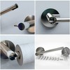 LunaLulinlk Double Post Pivoting Detachable Wall Mount Toilet Paper Holder - 2 of 4