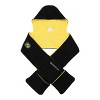 Harry Potter Hufflepuff Crest Black & Yellow Snood With Wand Pocket - 4 of 4
