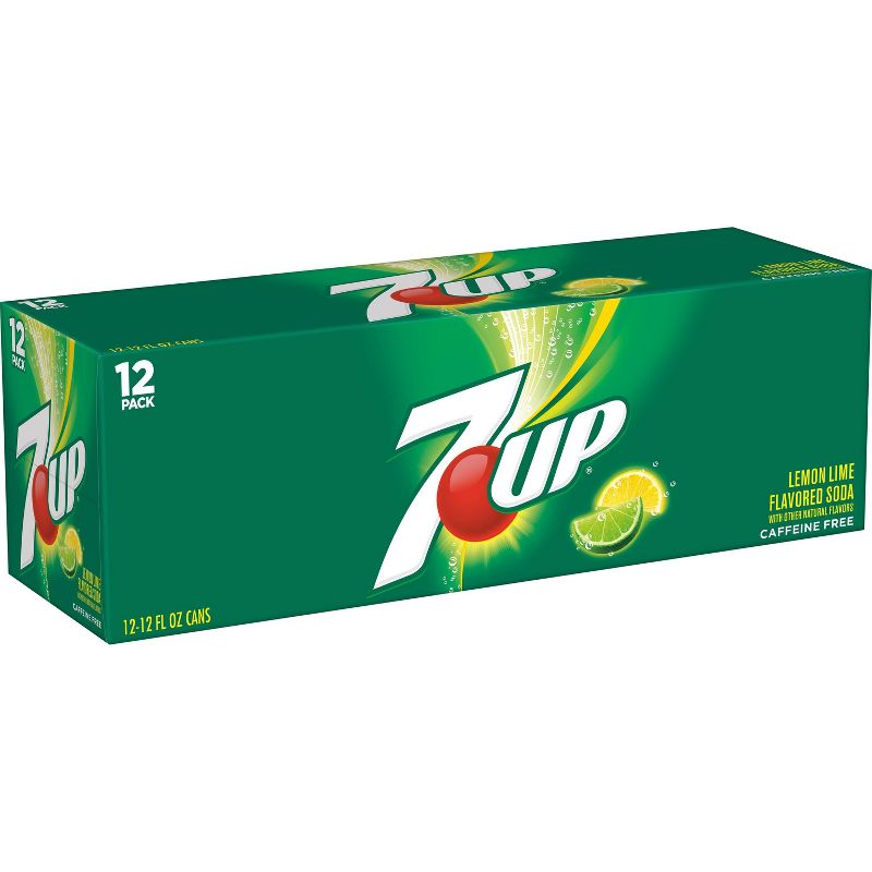 7UP Lemon Lime Soda - 12pk/12 fl oz Cans, 5 of 11