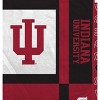 NCAA Indiana Hoosiers Reverse Block Double Sided Ultra Cozy Blanket - 2 of 2