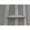 TOAOTBNBO 5 Tier Ladder Bookshelves with Thick Panel, Narrow Storage Bookcase for Display Modern Corner Shelf for Small Space, Gray - 4 of 4