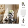 Decorative Butterfly Ceramic Temple Jar with Lid for Living Room Decor - Versatile Jar or Vase for Room, House, and Table Decor - Multi - 4 of 4
