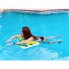 Vos Water Saddle Swimming Pool Float Lounge Seat for Adults & Kids, Made with UV Resistant Foam for Floating, Multicolored Graphic Print (8 Pack) - image 3 of 4