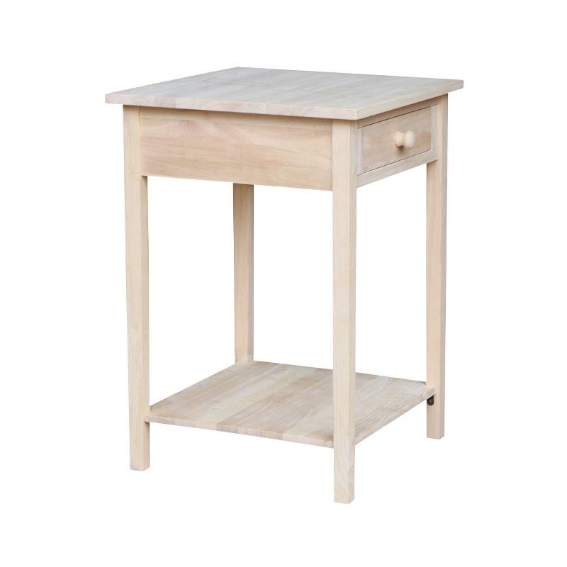 21&#34; Nightstand Unfinished - International Concepts, 4 of 15