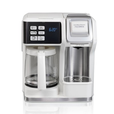 Hamilton Beach FlexBrew 12-Cup Coffee Maker - White