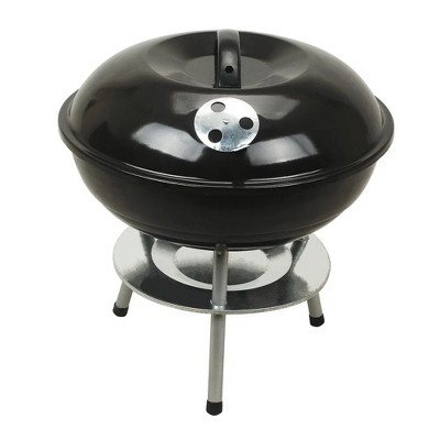 Portable Round Barbecue Grill Outdoor Stainless Mini Grill