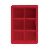 Houdini Silicone Ice Tray Red - image 2 of 3