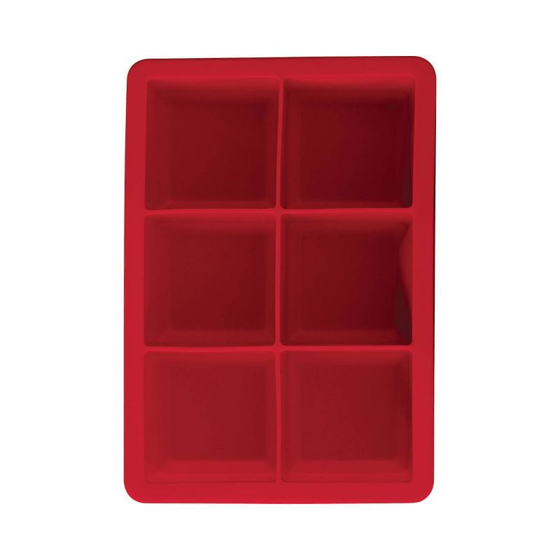 Houdini Silicone Ice Tray Red, 2 of 4