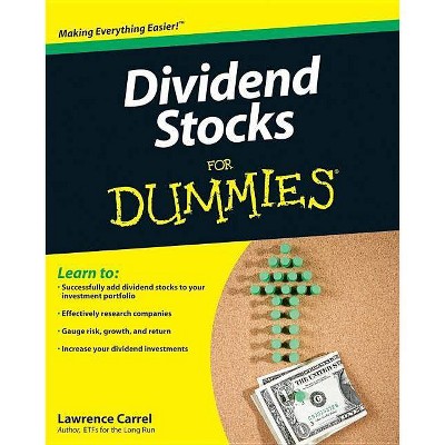 Dividend Stocks Fd - (For Dummies) by  Lawrence Carrel (Paperback)