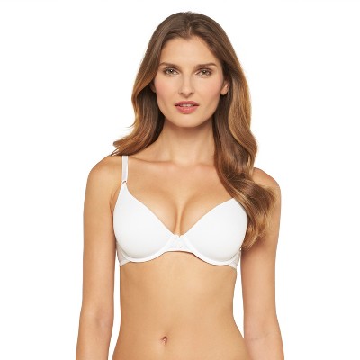 Maidenform Self Expressions Women's T-shirt Bra 5701 2-Pack Latte/White -  36B, by Maidenform Self Expressions