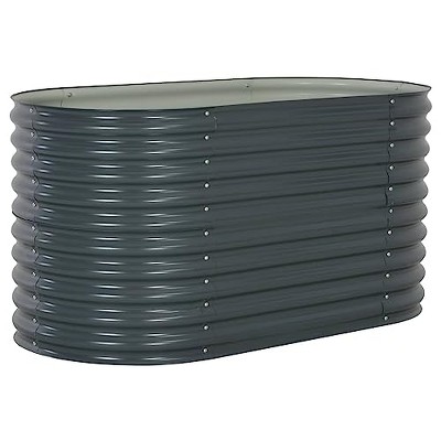 vidaXL Garden Raised Bed Outdoor Backyard Herb Flower Box Planter DIY Vegetable Pot Growing Container 63