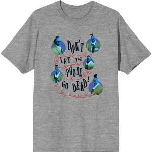 Beetlejuice Beetlejuice Don't Let The Phone Go Dead Men's Crew Neck Short Sleeve Tee - 1 of 2