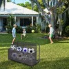 Garvee Pool Float Storage PE Rattan Poolside Float Storage with Wheels & Side Shelves, Elevated Design for Dryness, for Patios, Gardens and Balconies - 2 of 4