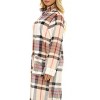 ADR Women's Zip Up Robe Fleece Soft Warm Plush Oversized Zipper Bathrobe - 4 of 4