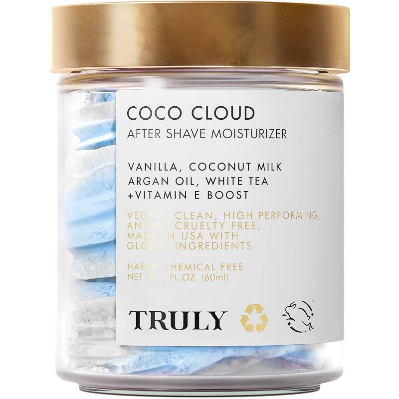 TRULY Coco Cloud After Shave Hand and Body Moisturizer - 2 fl oz - Ulta Beauty, 1 of 4