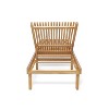 Kumasinova Premium Acacia Slatted Patio Chaise Lounge,Outdoor Recliner Lounge Chair Deck Chaise for Poolside,Garden,Deck&Backyard - 4 of 4