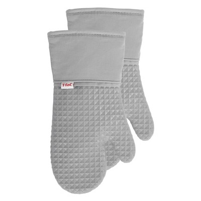 T-fal Flexible Waffle Silicone Oven Mitts, Set of Two