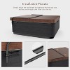 HANPURE Hot Tub Cover Lift, Universal Side Mount Spa Cover Lifter with Adjustable Height, Fits Most Spas & Hot Tubs - 2 of 4