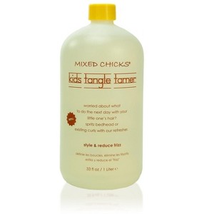 Mixed Chicks Kids Tangle Tamer – 33 oz (1 Liter) | Gentle Detangler & Moisturizing Spray for Curly, Coily, and Textured Hair - 1 of 1