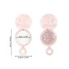 Unique Bargains Round Short Handheld Makeup Mirror 1 Pc - 2 of 3