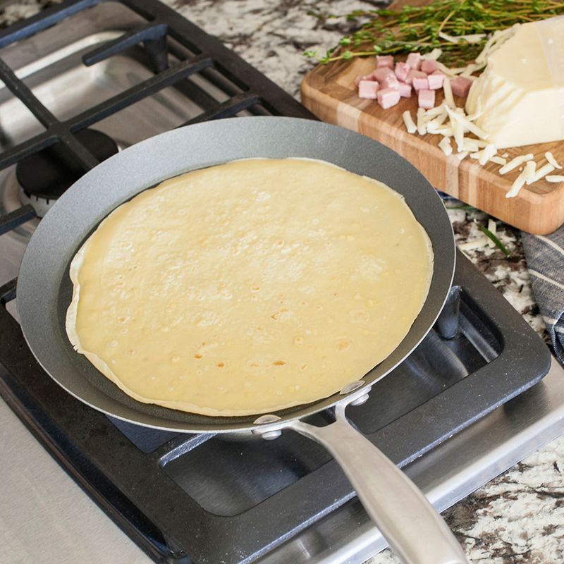 Nordic Ware Traditional French Steel Crepe Pan - Gray, 4 of 6