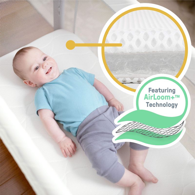 SwaddleMe DreamSecure 2-in-1 Co-Sleeping Bassinet with SwaddleMe Pod - 0-5Months - Cream, 6 of 17